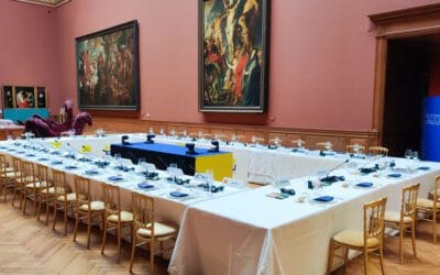 Picture-perfect conferencing at the EU culture ministers working dinner