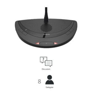 Televic Confidea G2 Wireless Delegate Case | 8 DD Units