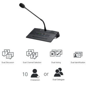 Televic Confidea Flex G4 Wireless Case | 10 Units